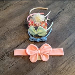 Baby Girl Headband Bow Bundle
